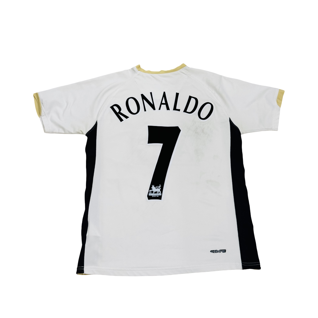 2006/07 Manchester United Away Size S Ronaldo - front view