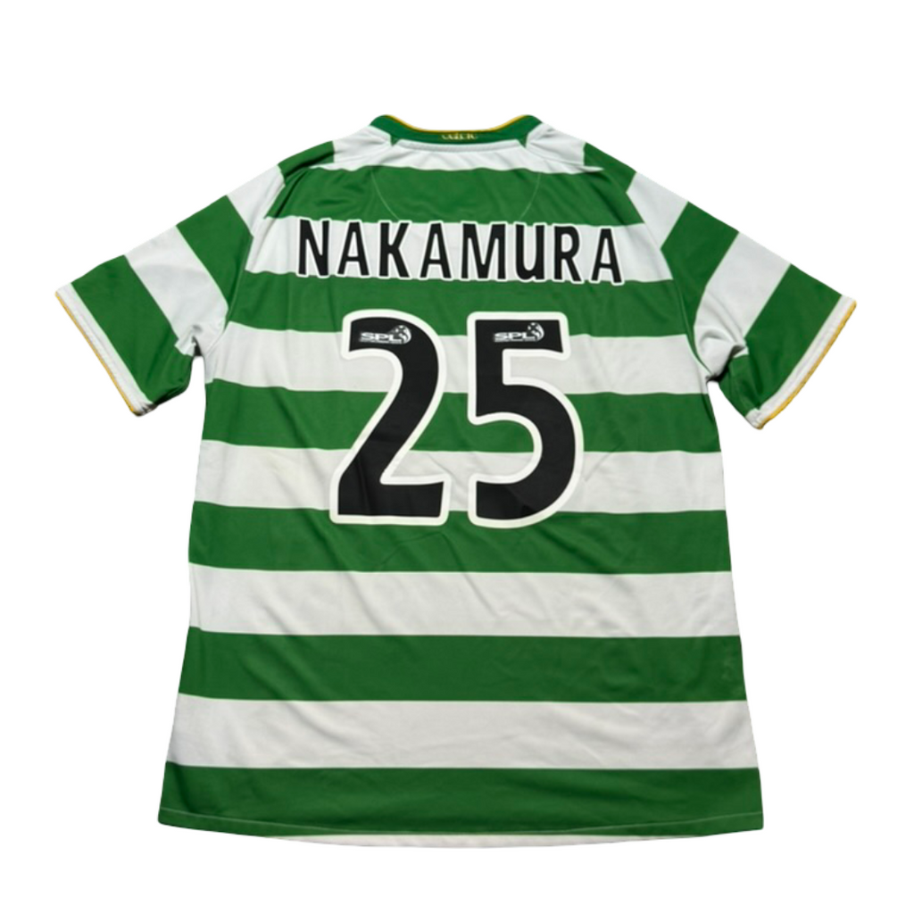 2009/10 Celtic FC Home Size L Nakamura - front view