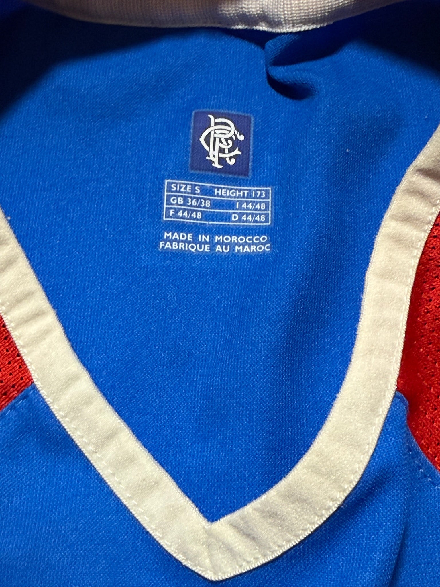 2003/04 Rangers Home Size S