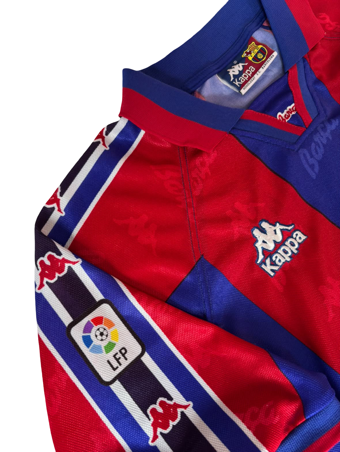 1995/97 FC Barcelona Home Size XL Ronaldo Player Issue