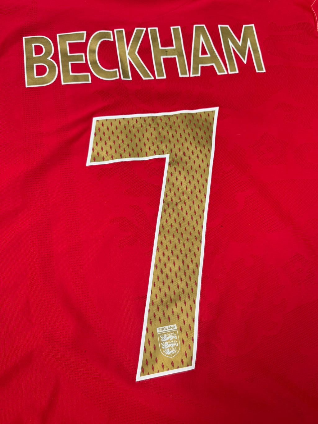 2006/08 England Away Size XL Beckham - additional view 8