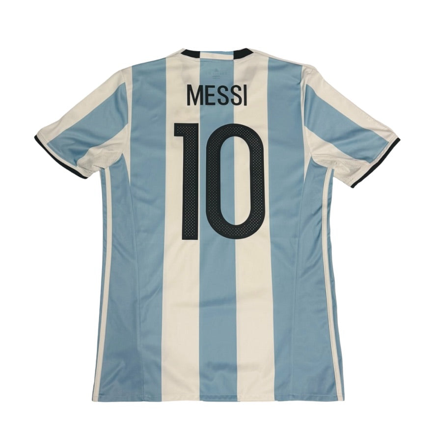 2016/17 Argentina Home Size M Messi - front view