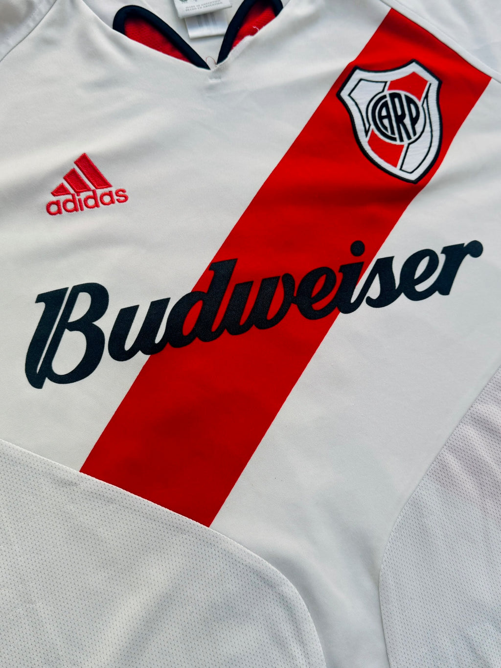 2004/05 River Plate Home Size L Falcao - close-up detail