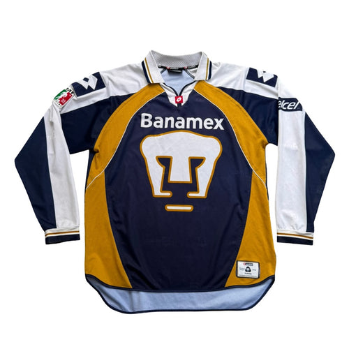 2002/03 Pumas UNAM Home Size L L/S - front view