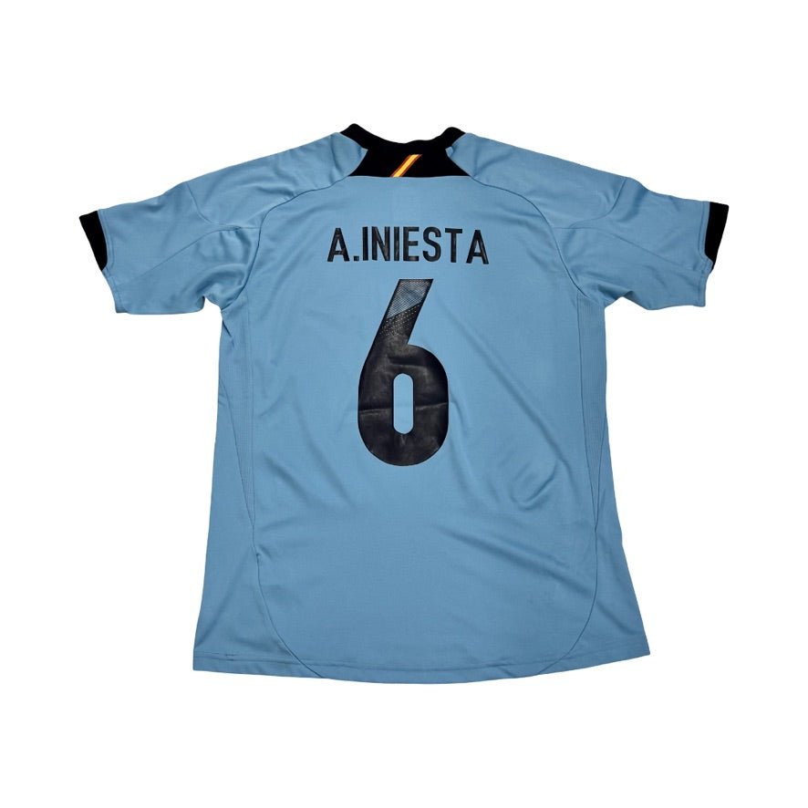 2012/13 Spain Away Size Youth XL Iniesta