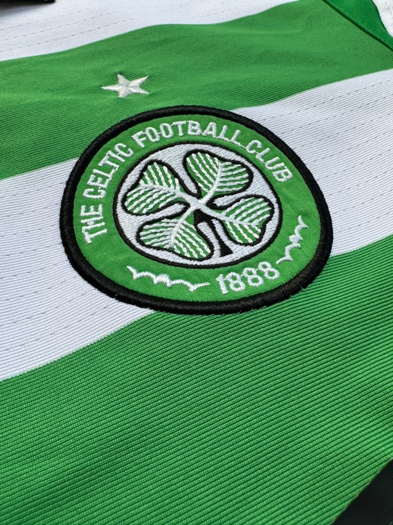 2004/05 Celtic FC Home Size S Juninho - label detail