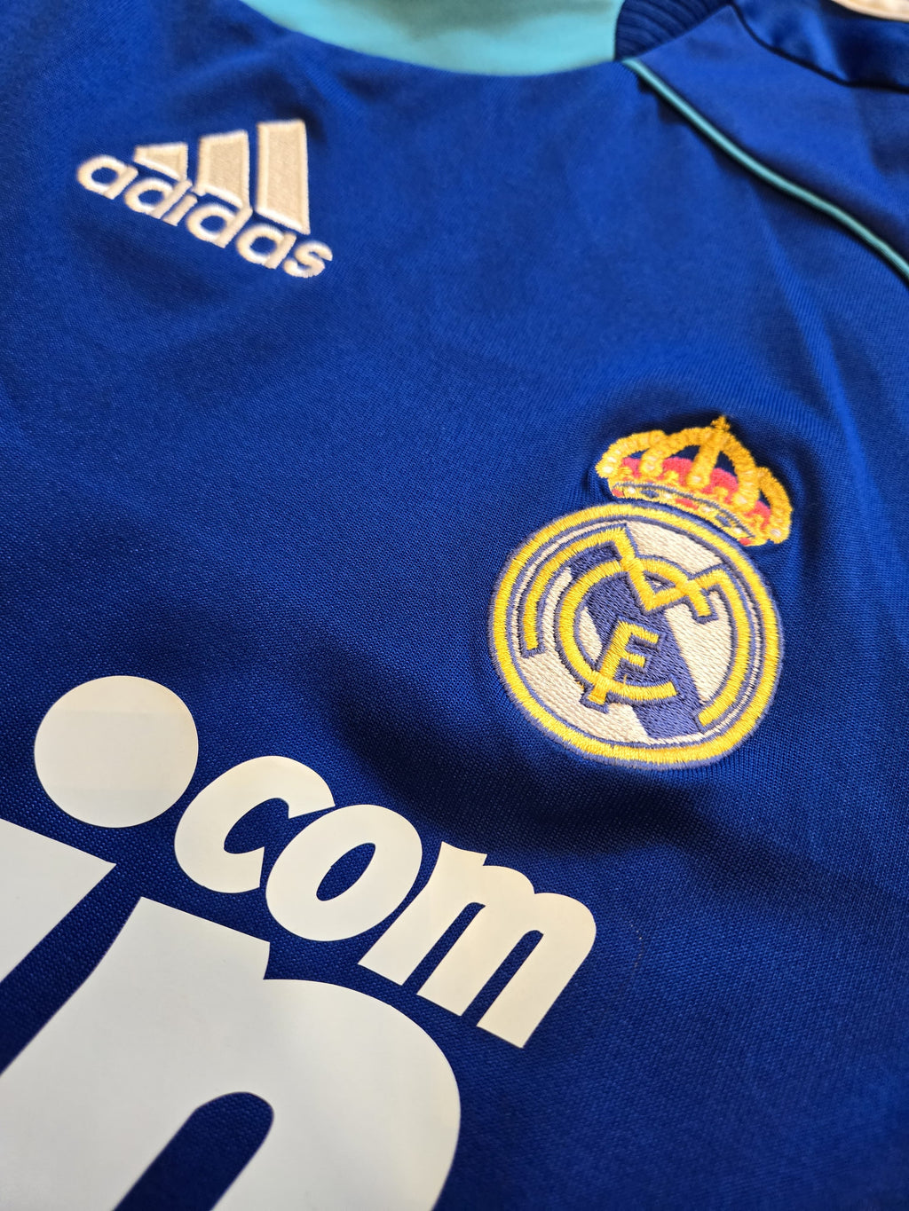 2008/09 Real Madrid Away Size XL Robben - label detail