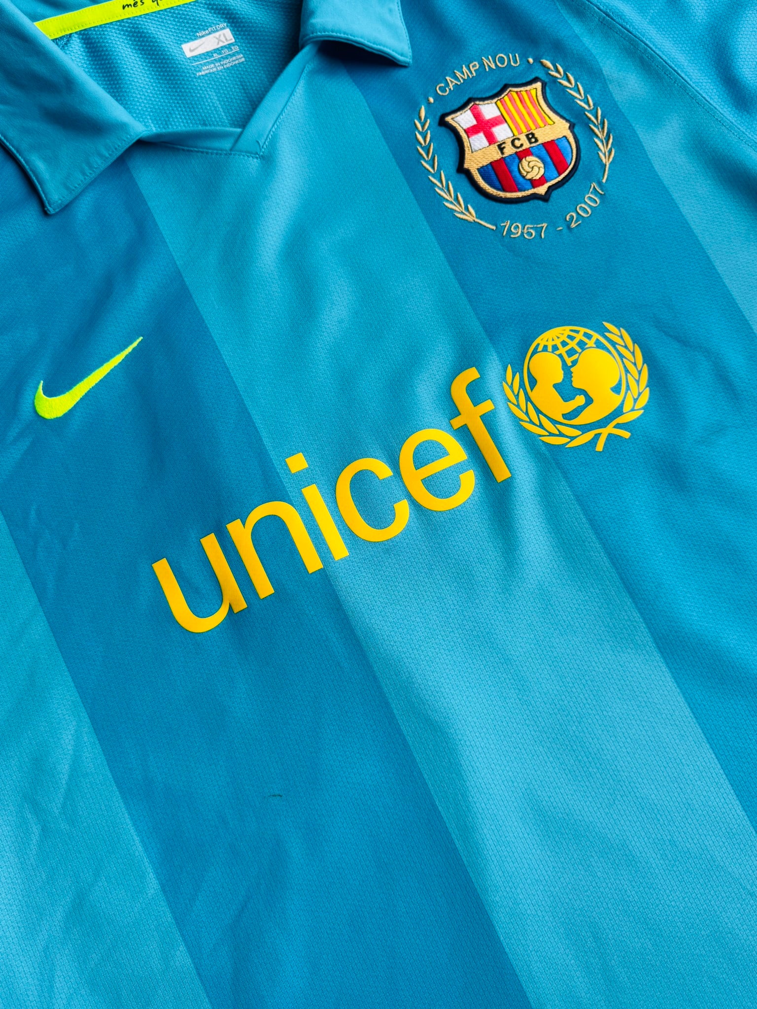 2007/08 FC Barcelona Away Size XL Ronaldinho
