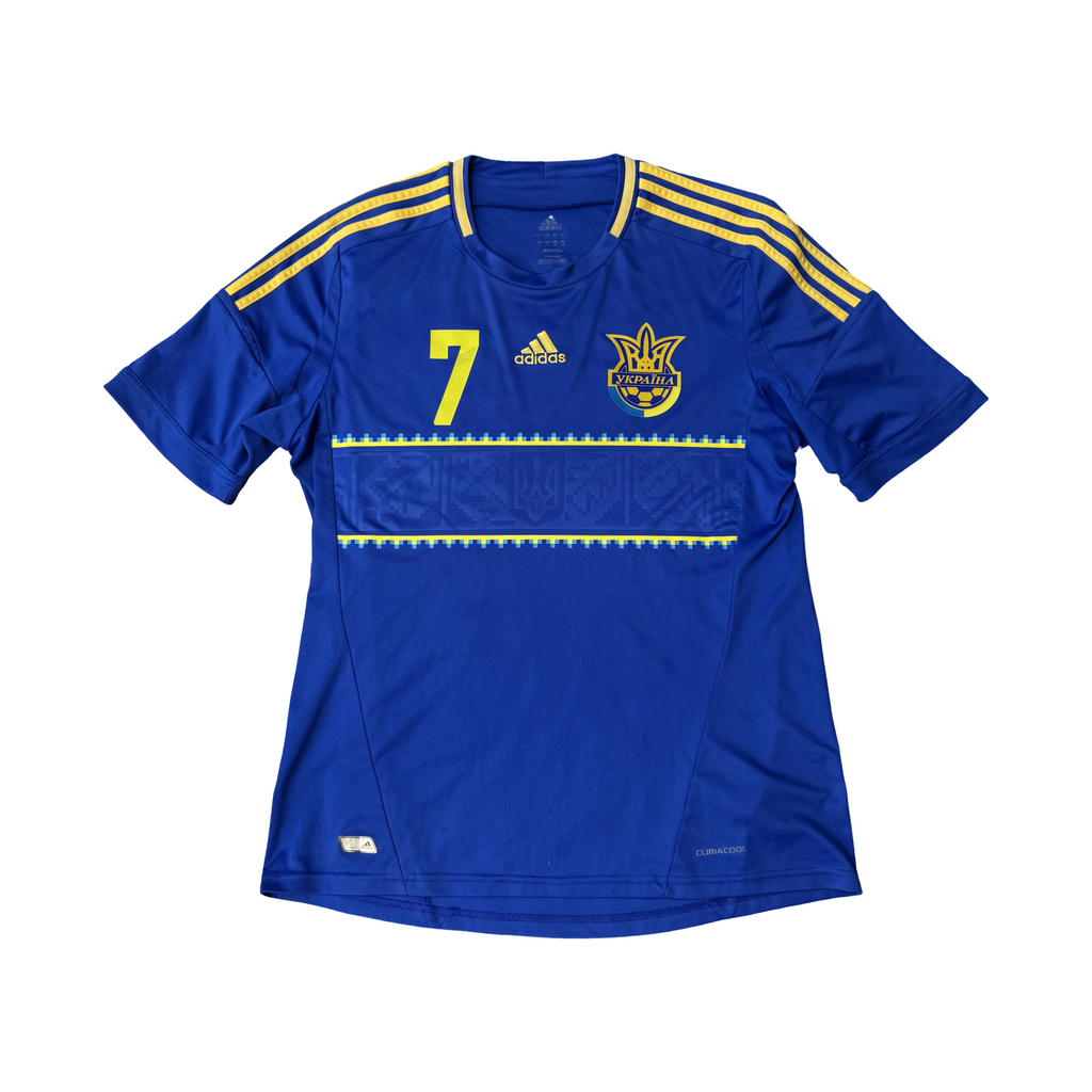2011/13 Ukraine Away Size L Shevchenko - back view
