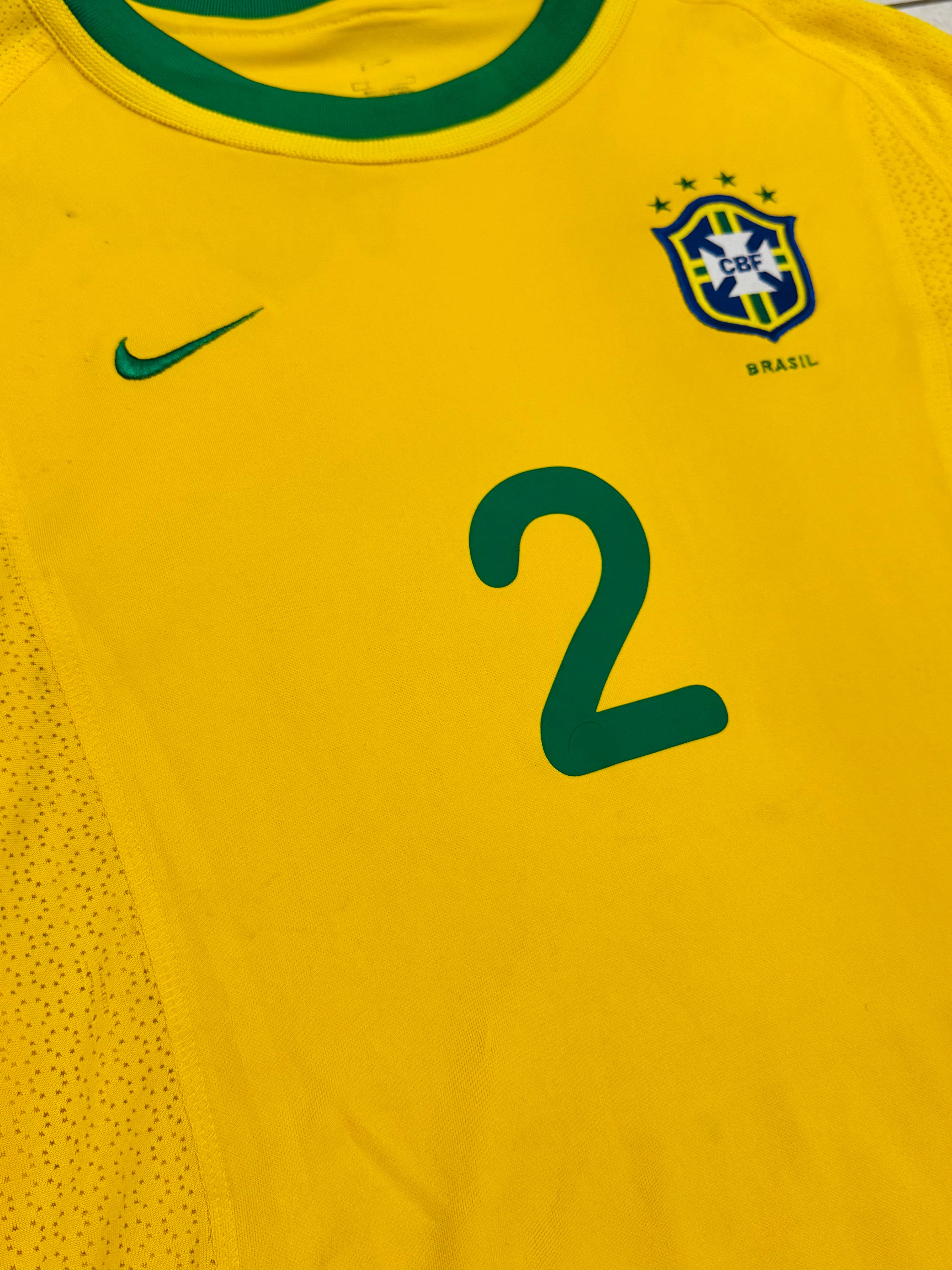 2000/02 Brazil Home Size L Cafu
