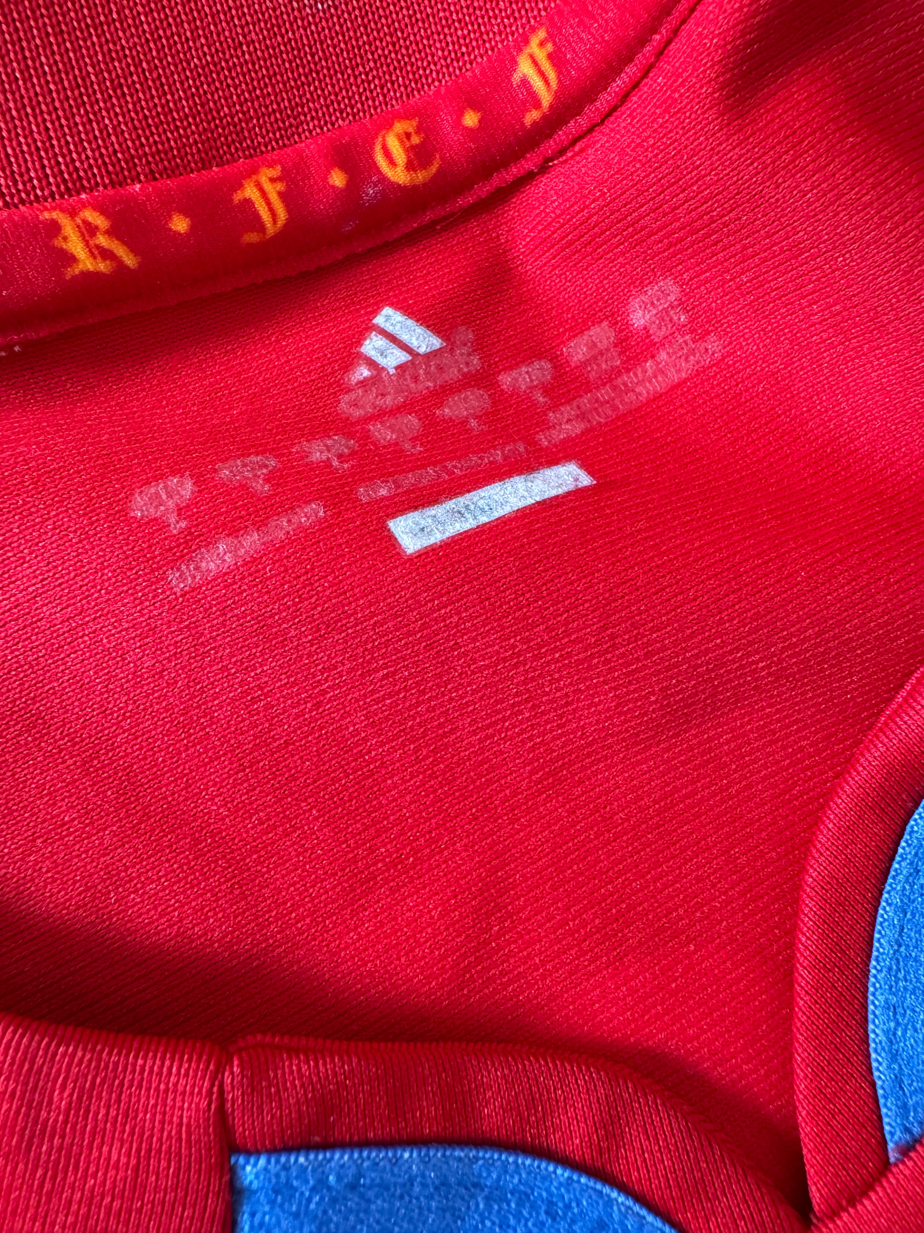 2010/11 Spain Home Size L Iniesta - additional view 6
