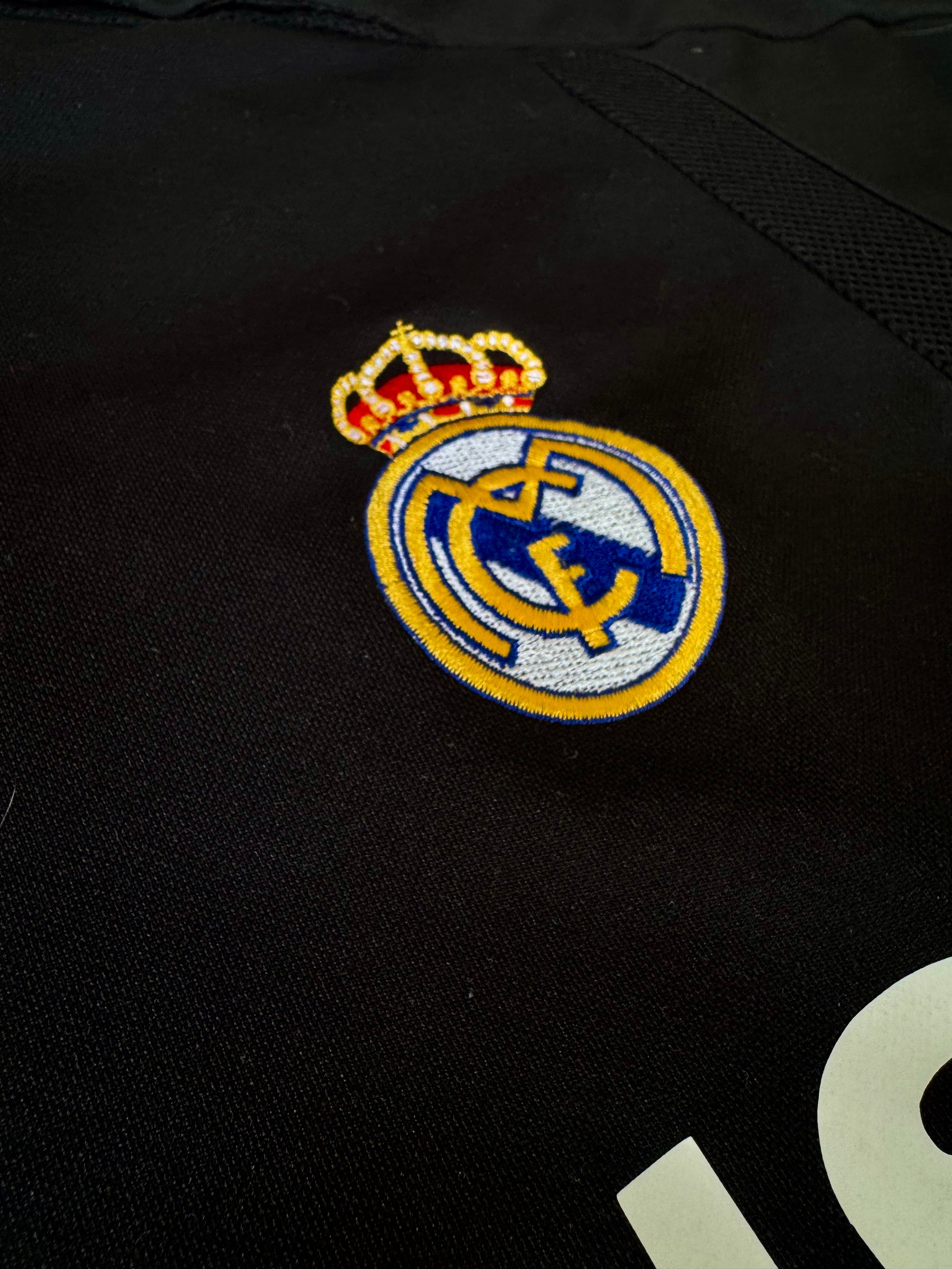 2004/05 Real Madrid Away Size XL Zidane - label detail
