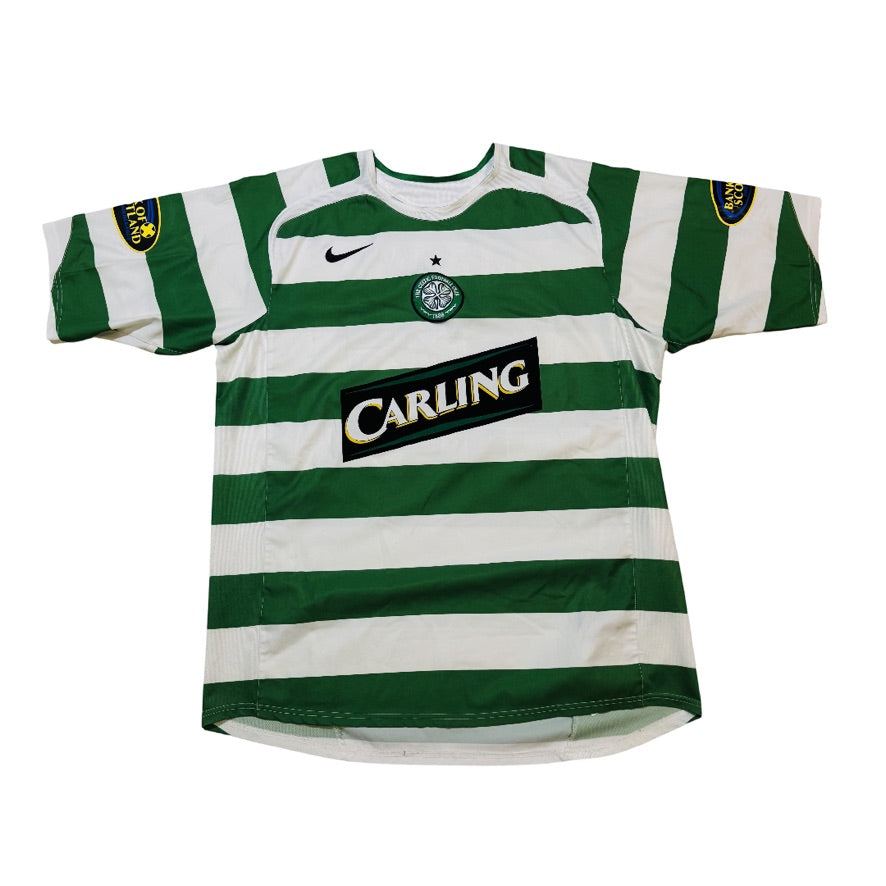 2005/06 Celtic FC Home Size L Keane - back view