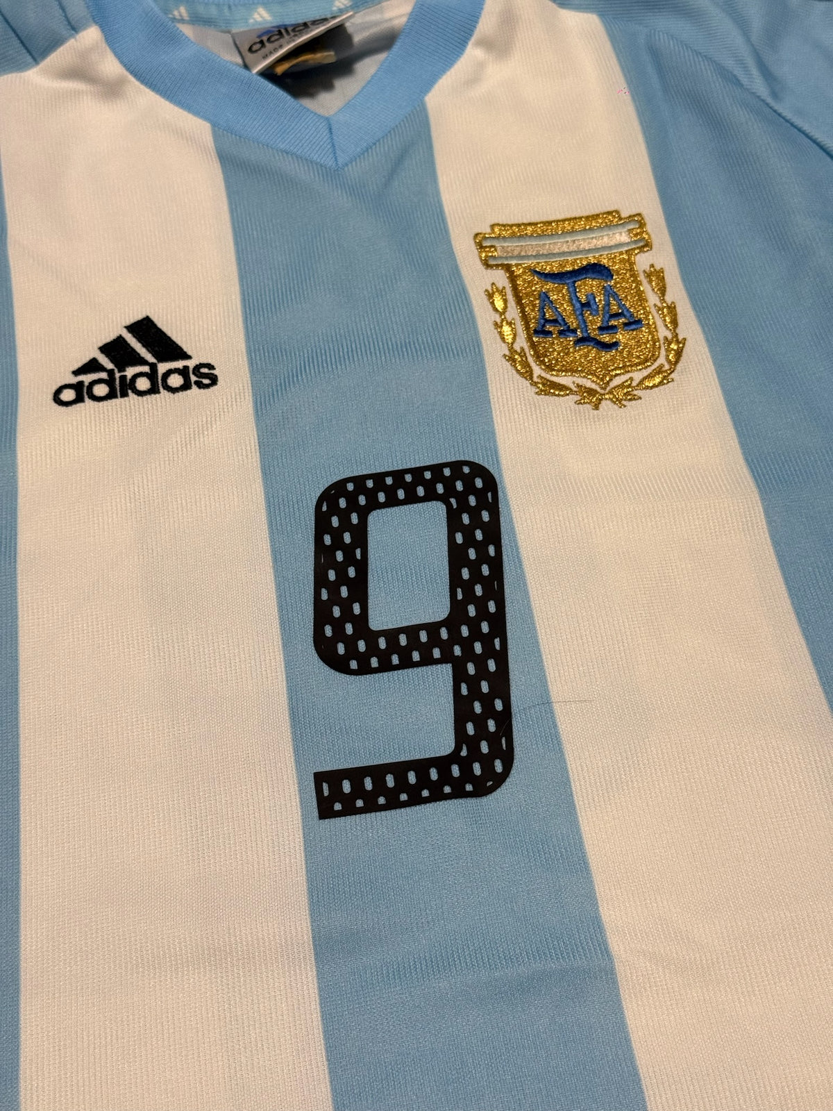2002/04 Argentina Home Size S Batistuta