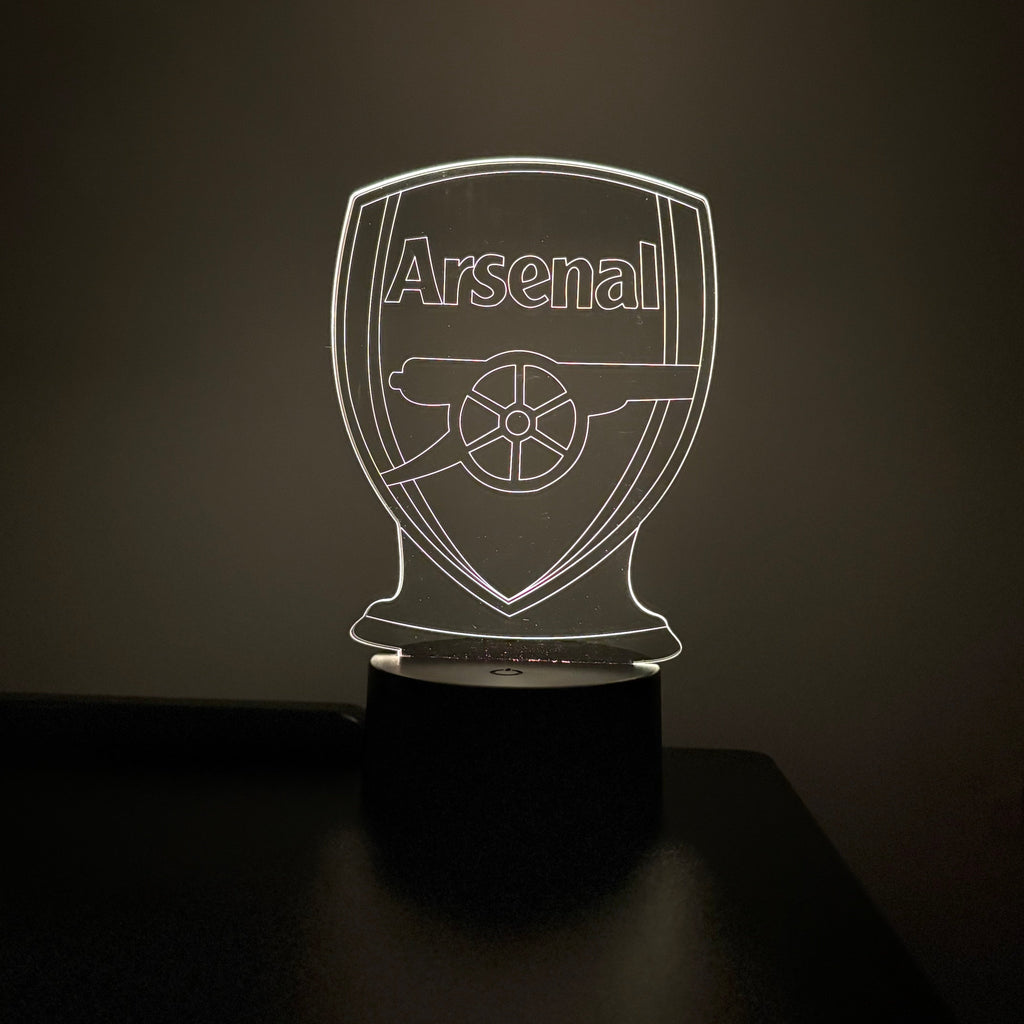 Arsenal Led Arsenal LED Desk Lamp | True North Lamps – Offside Boys