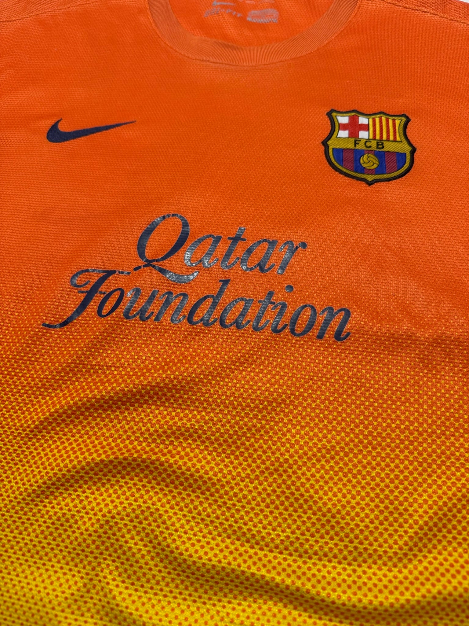 2012/13 FC Barcelona Away Size XL Iniesta