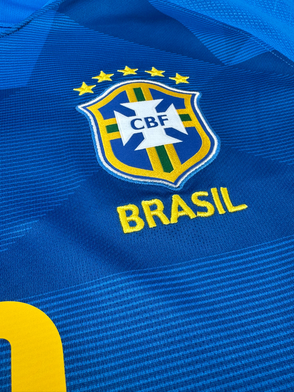 2018/19 Brazil Away Size M Neymar - label detail