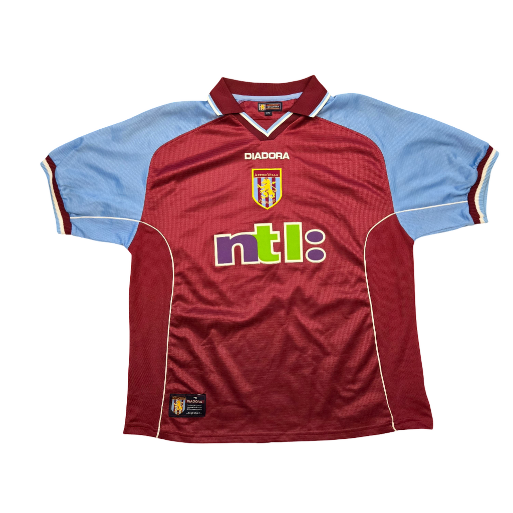2000/01 Aston Villa Home Size L - front view