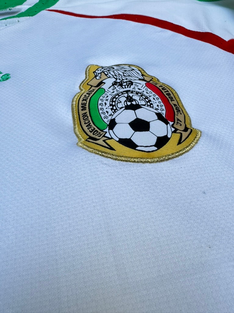 2008/09 Mexico Away Size M Marquez - label detail
