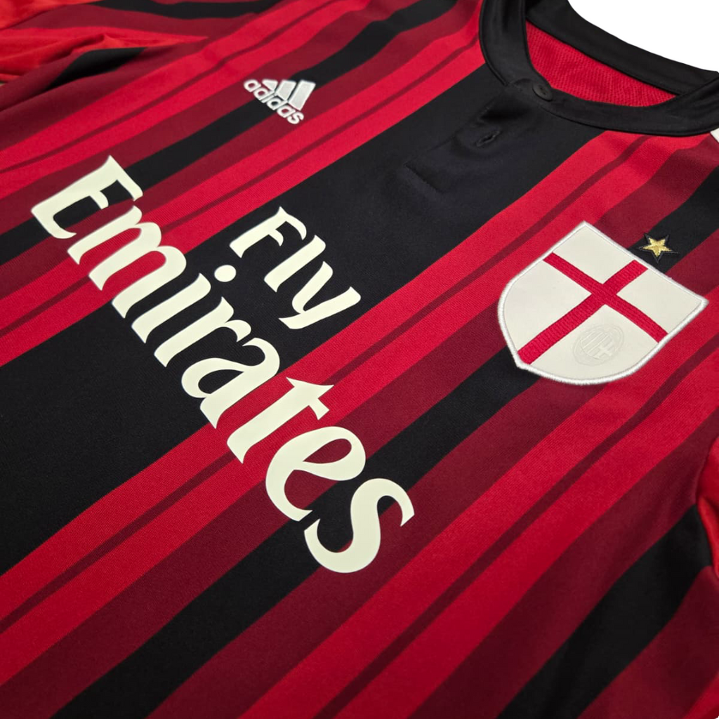 2014/15 AC Milan Home Size M Honda - close-up detail