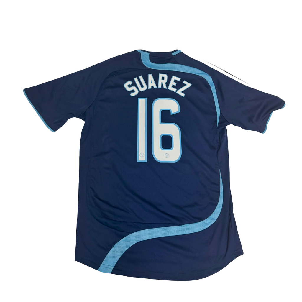2007/08 Ajax Amsterdam Away Size M Suarez - front view