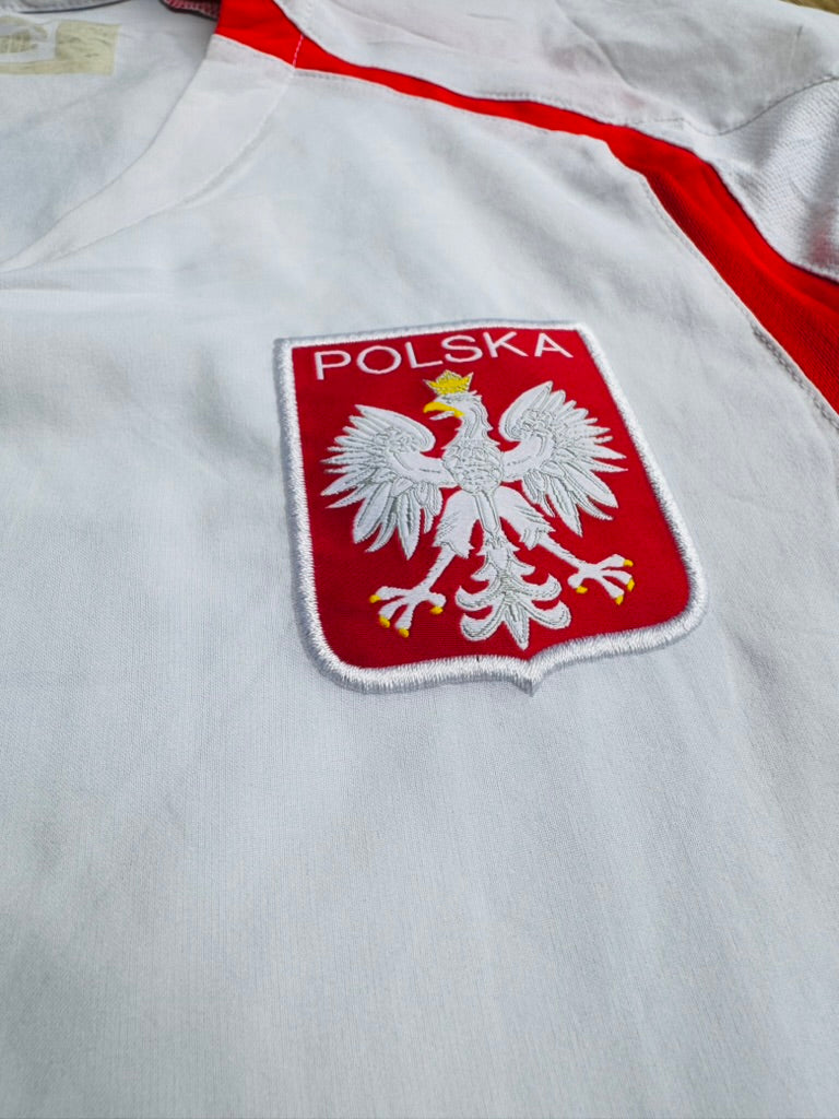 2004/06 Poland Home Size M - label detail