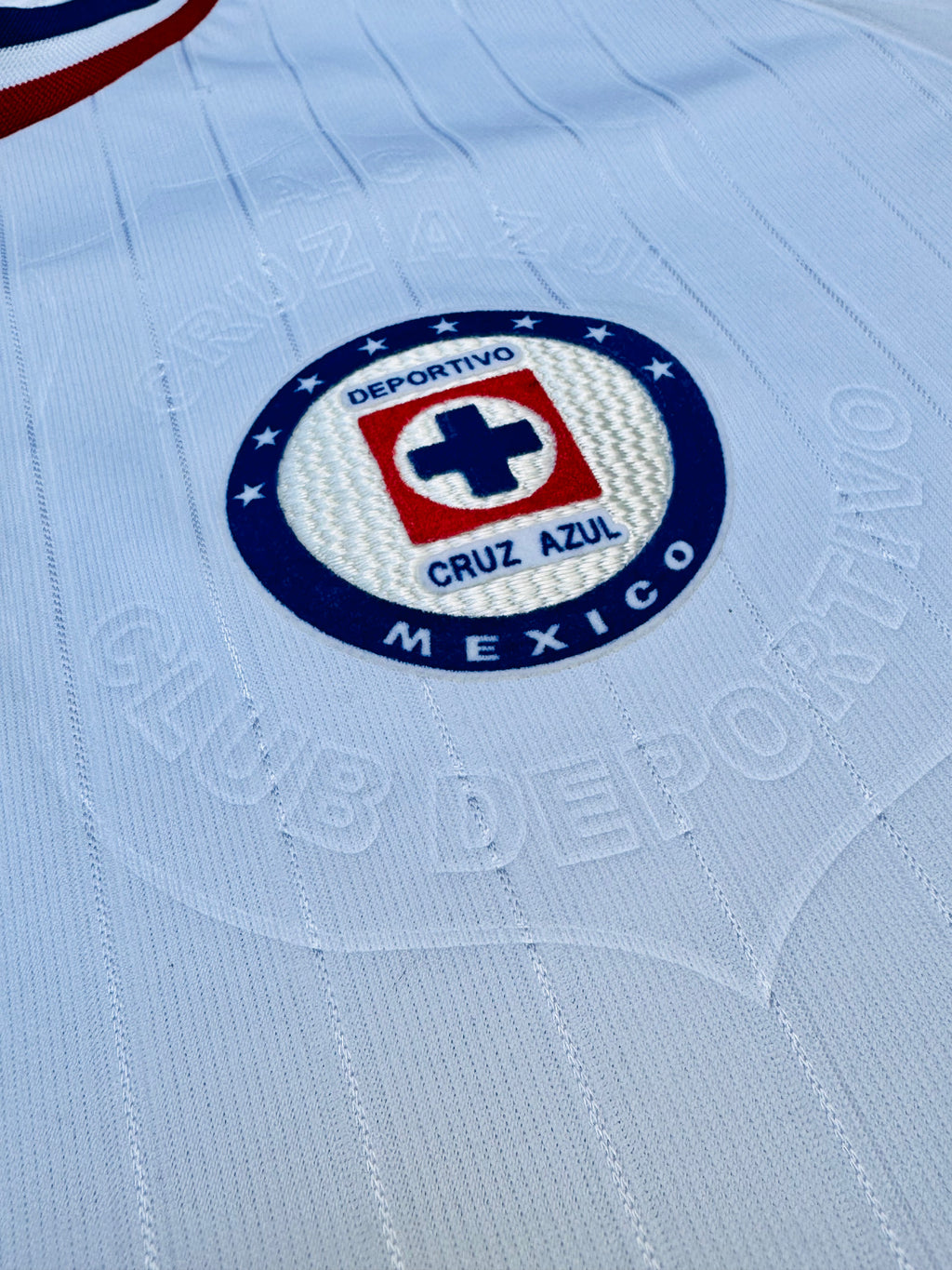 2010/11 Cruz Azul Away Size L Gimenez - label detail