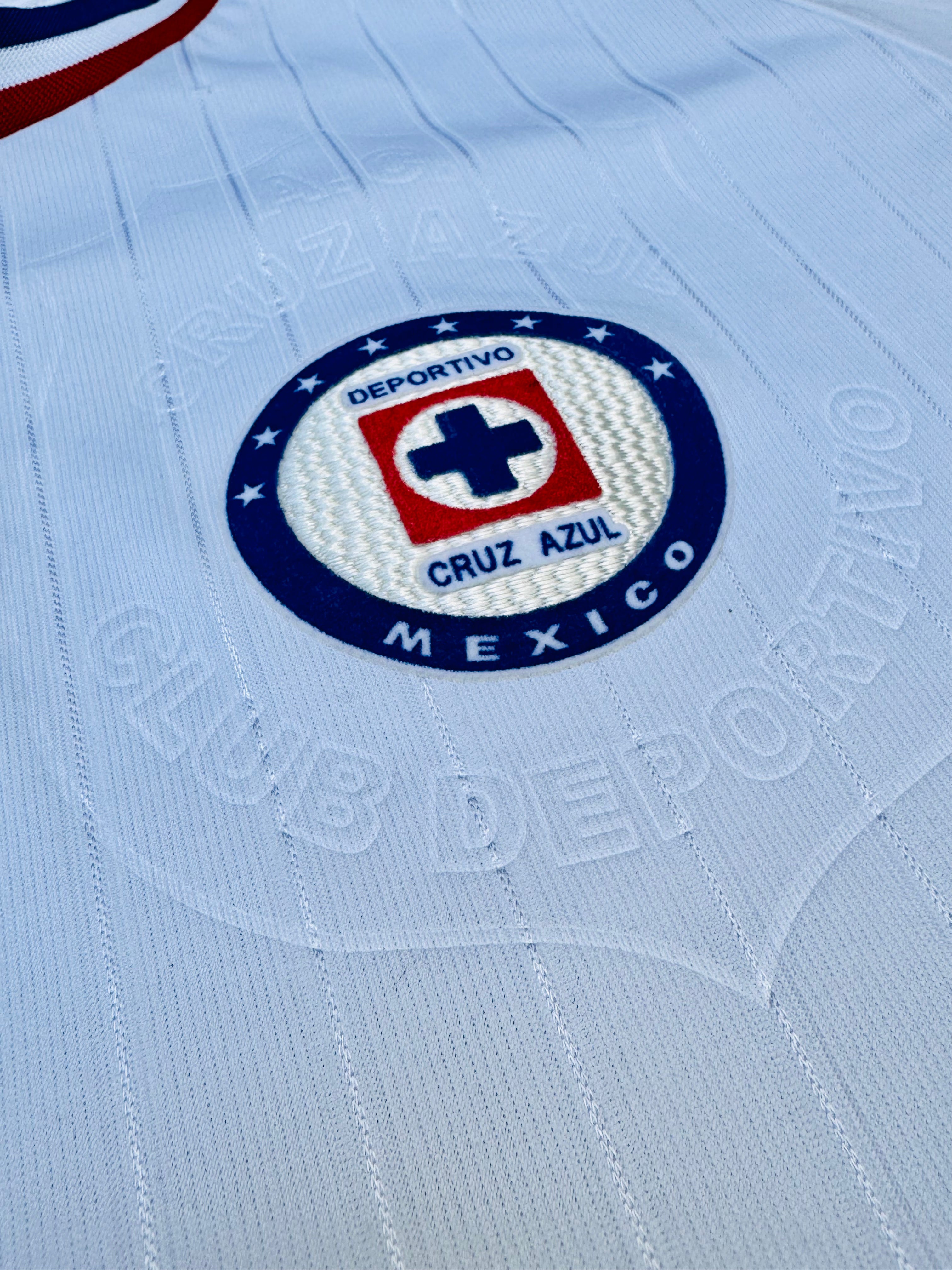 2010/11 Cruz Azul Away Size L Gimenez - label detail