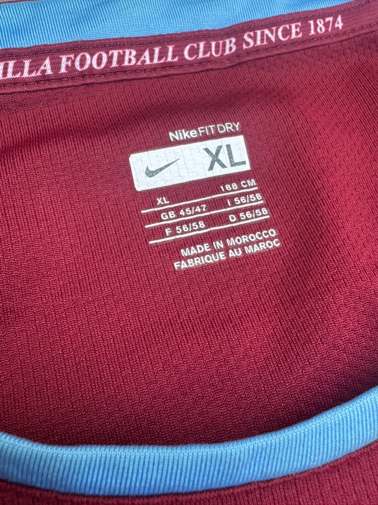 2007/08 Aston Villa Home Size XL Young