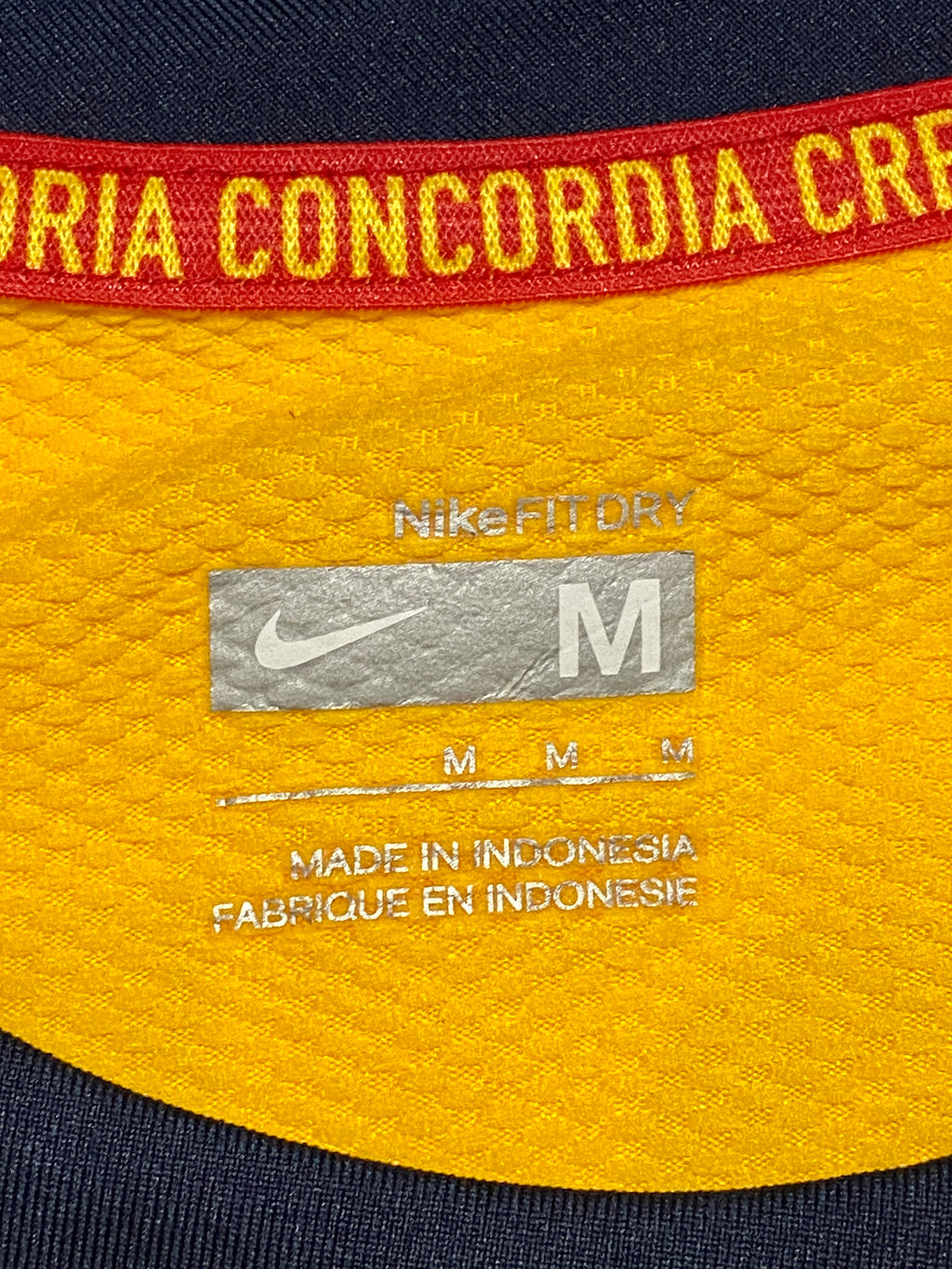 2008/09 Arsenal Away Size M Fabregas - label detail