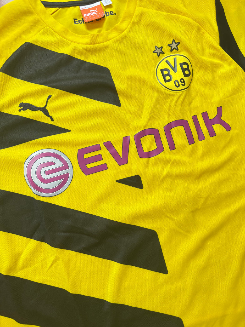 2014/15 Borussia Dortmund Home Size XL Reus - label detail