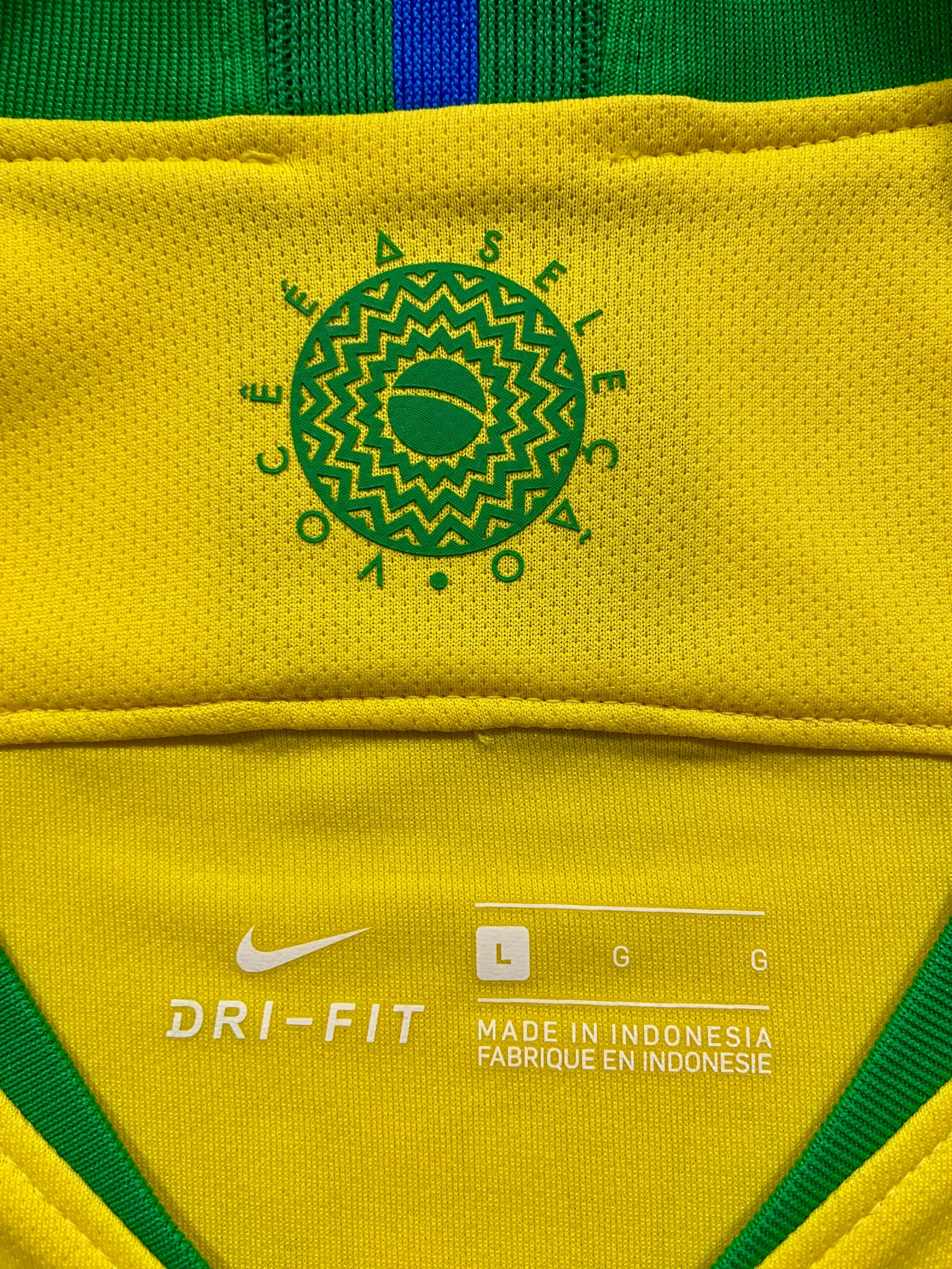 2018/19 Brazil Home Size L Neymar - additional view 9