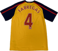 2008/09 Arsenal Away Size M Fabregas - front view