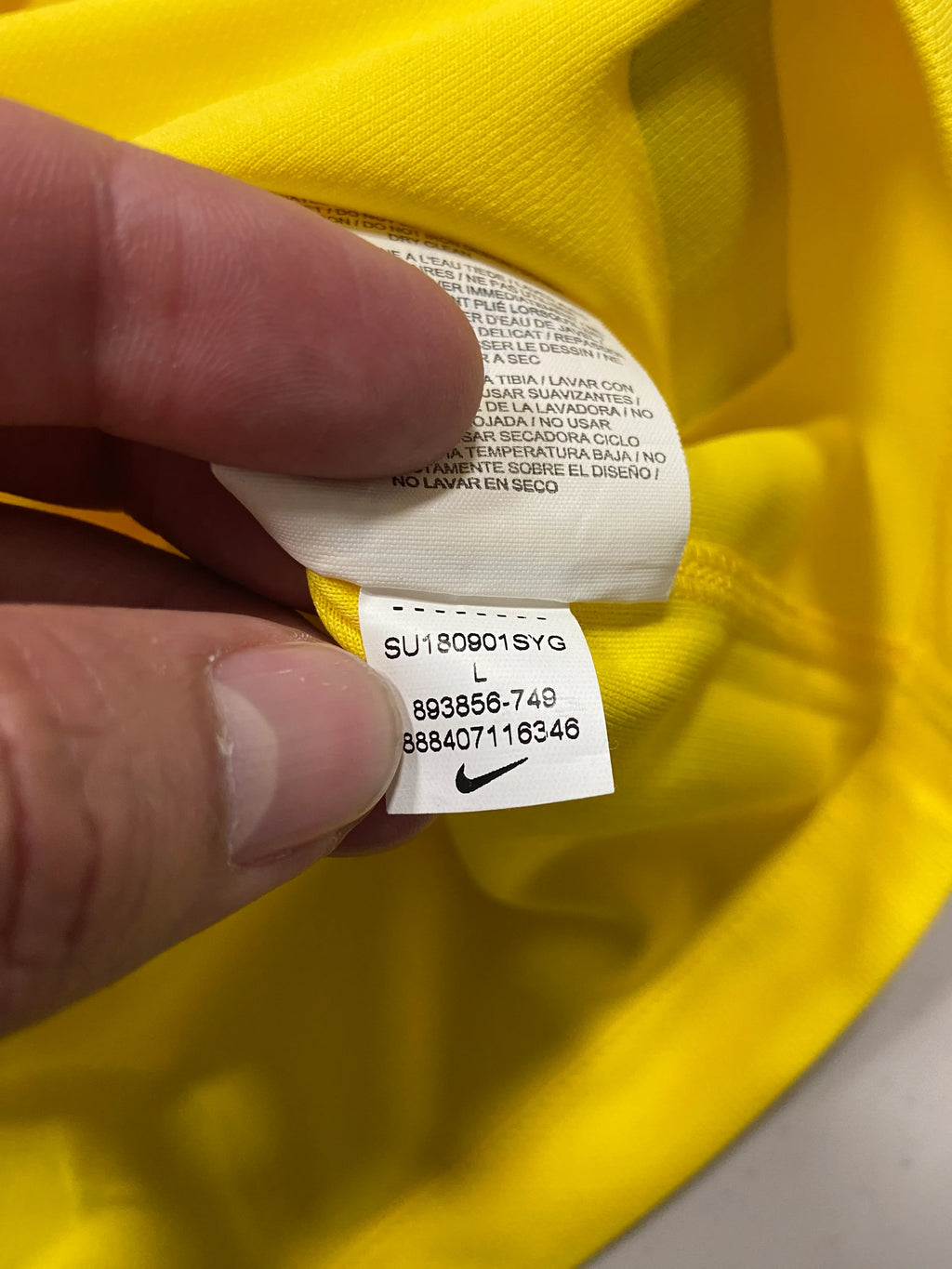 2018/19 Brazil Home Size L Neymar - additional view 8