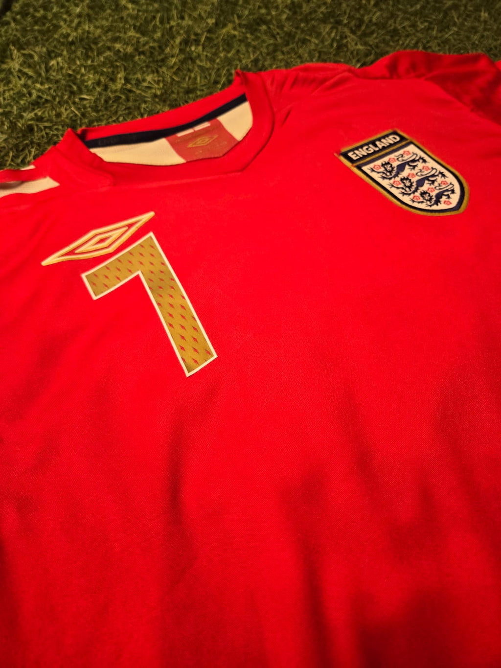 2006/08 England Away Size XL Beckham