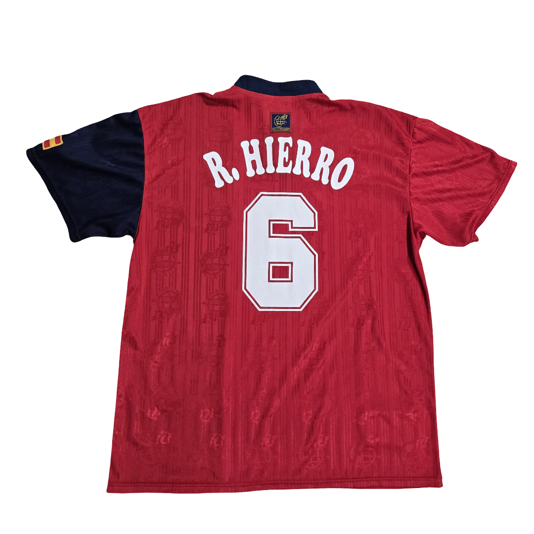 1996/98 Spain Home Size XL Hierro