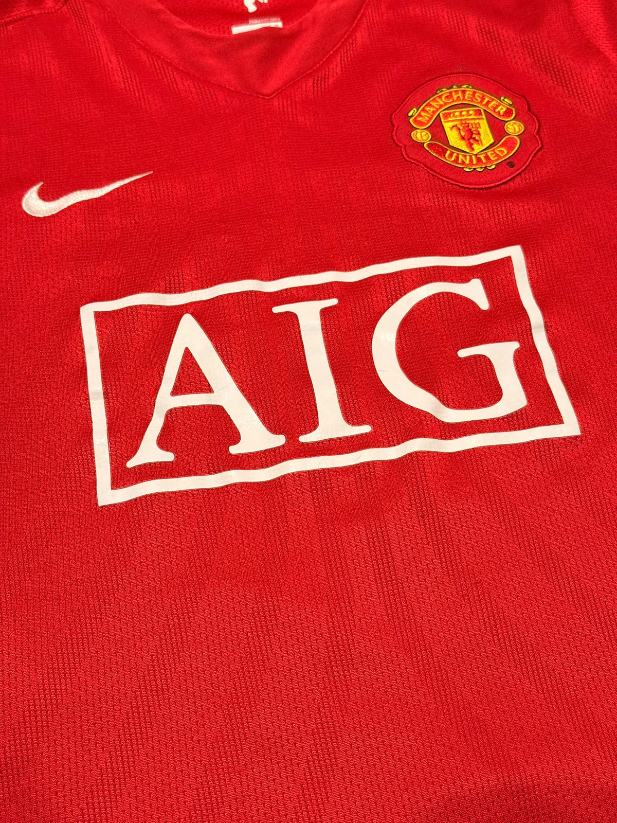 2007/08 Manchester United Home Size M Ronaldo