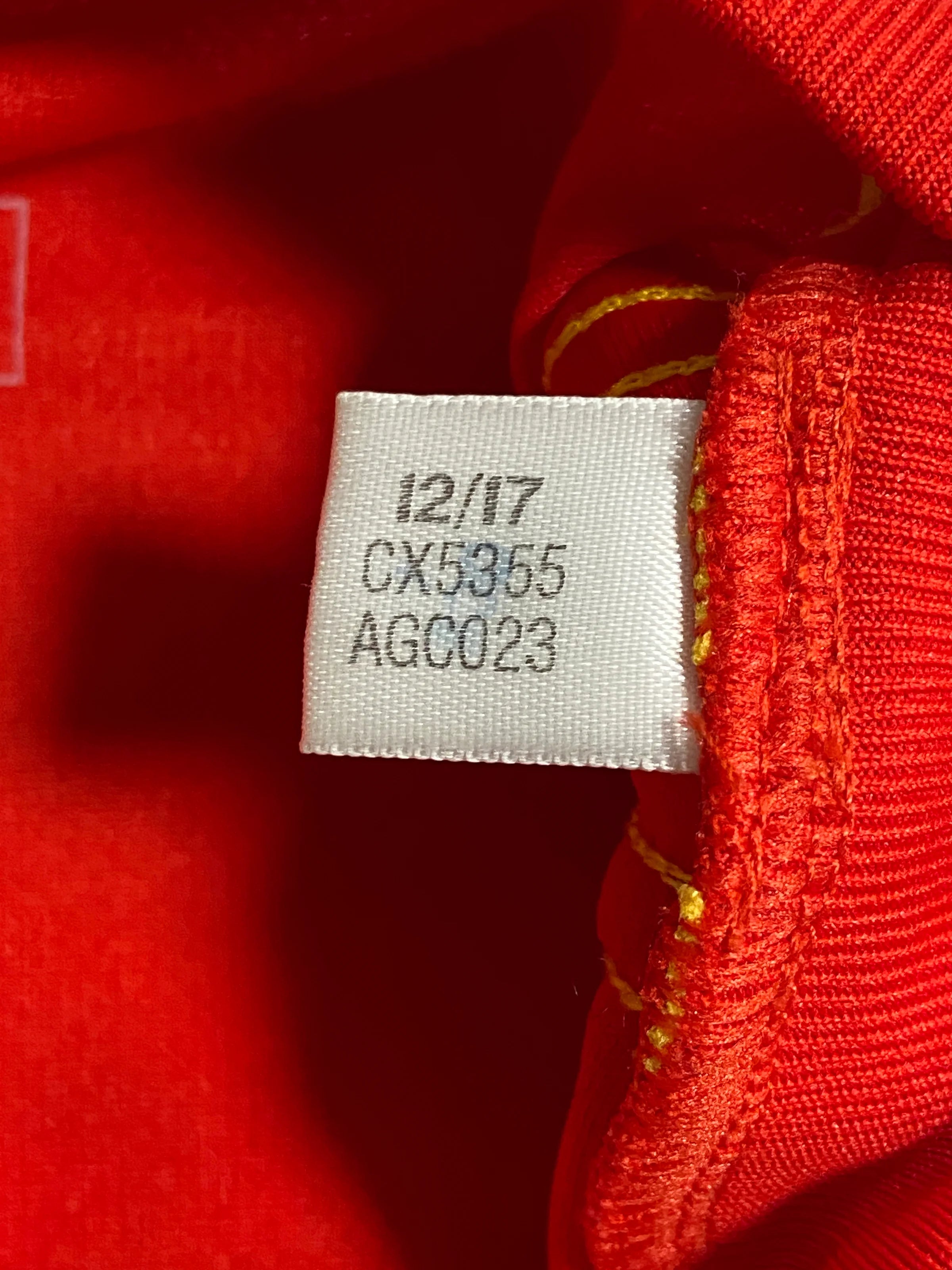 2018/19 Spain Home Size M Iniesta - additional view 5