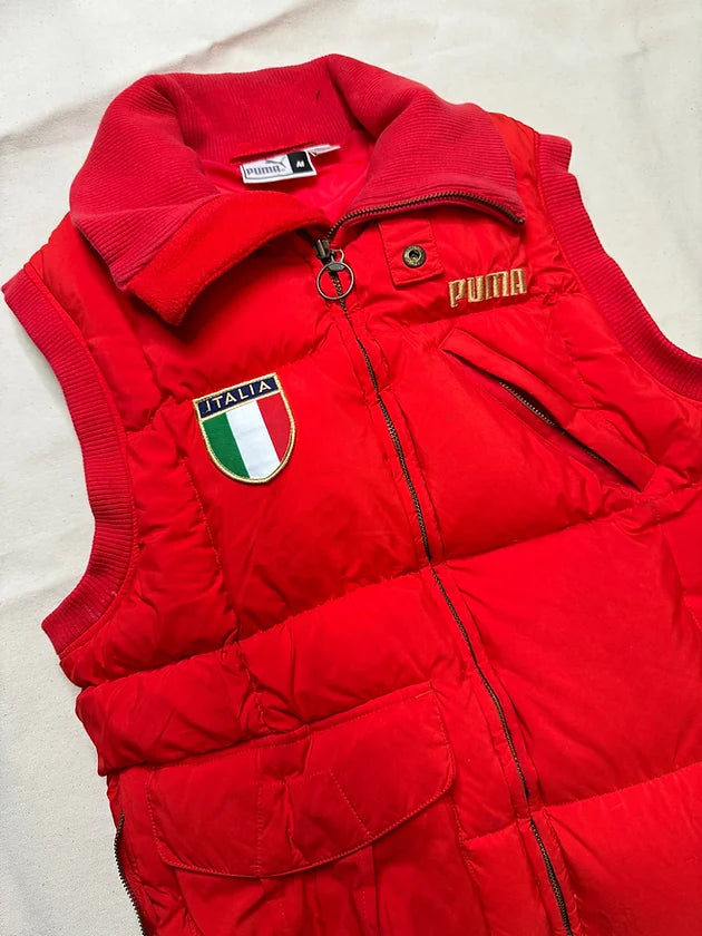 2000s Italy Puma SAMPLE Vest Size M - back view