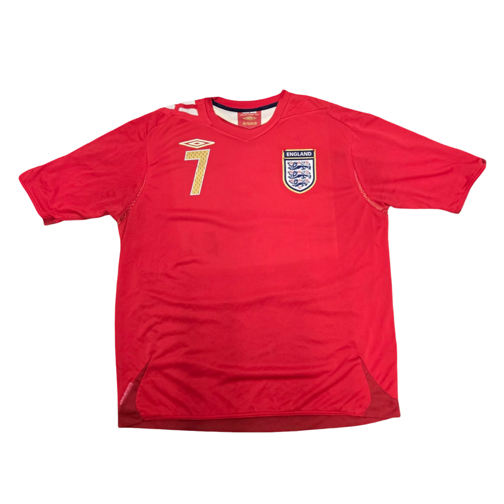 2006/08 England Away Size XL Beckham