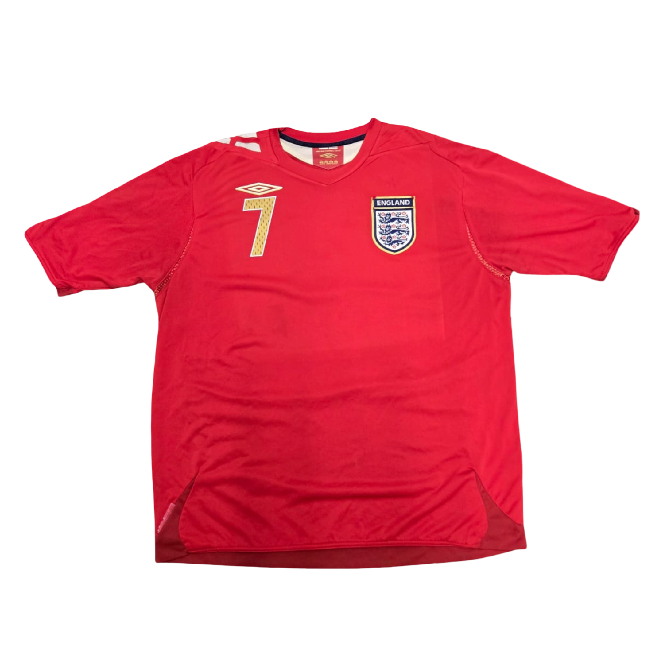 2006/08 England Away Size XL Beckham