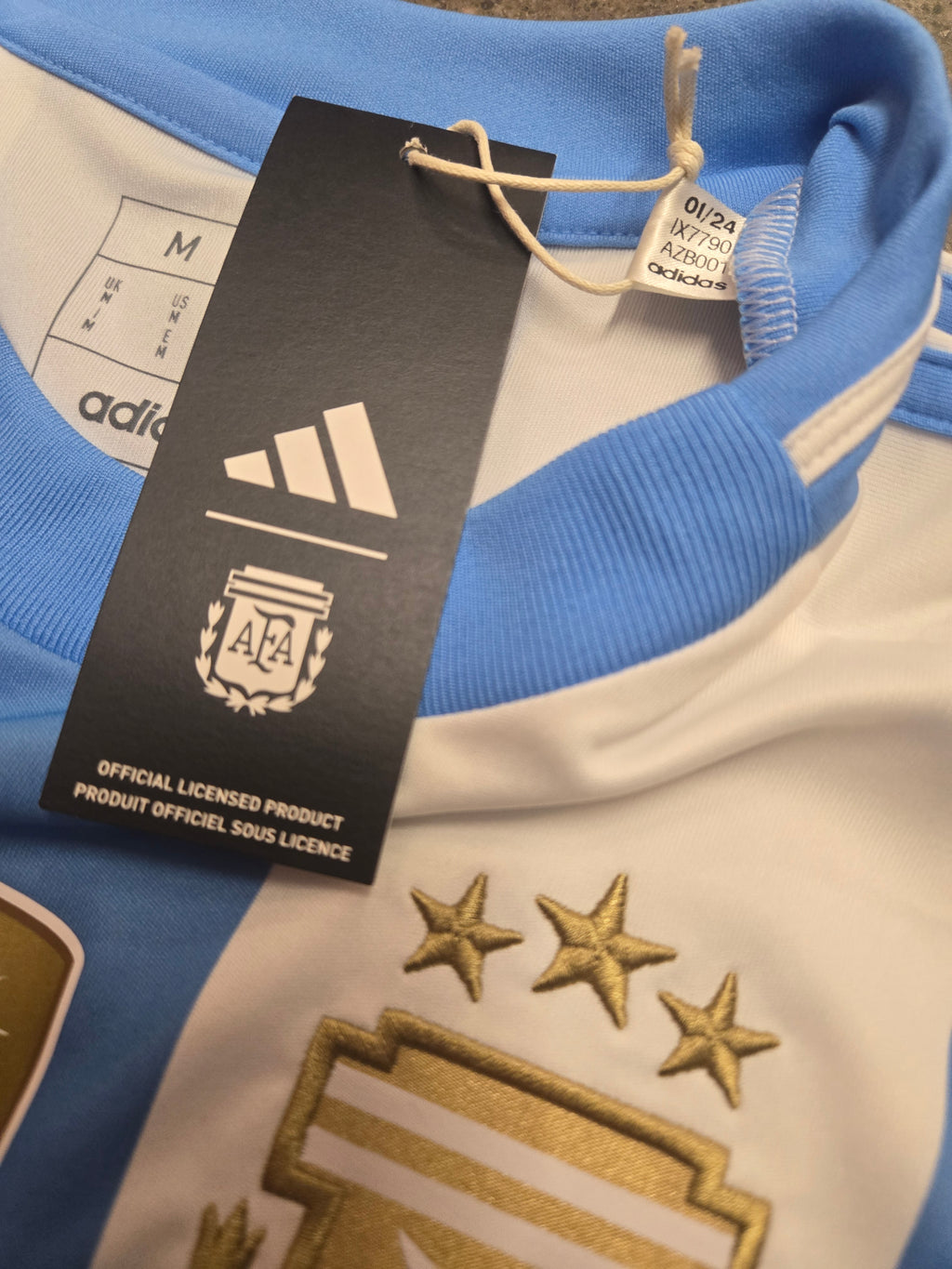 2024/26 Argentina Home Size M Messi NWT - additional view 6